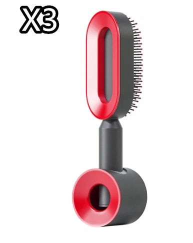 Self-Cleaning Hair Brush – Anti-Static and Scalp-Friendly Design