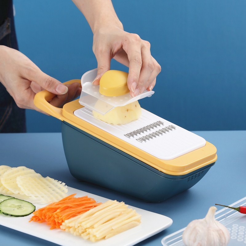 5-in-1 Vegetable Slicer and Grater – Multi-Function Kitchen Tool