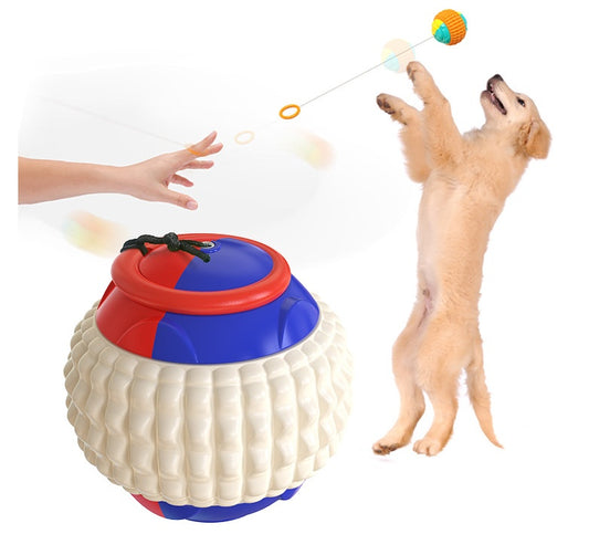 Interactive Dog Toy – Chew-Resistant Molar Ball