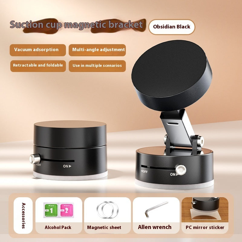 Magnetic Car Phone Holder – Foldable & Strong Suction
