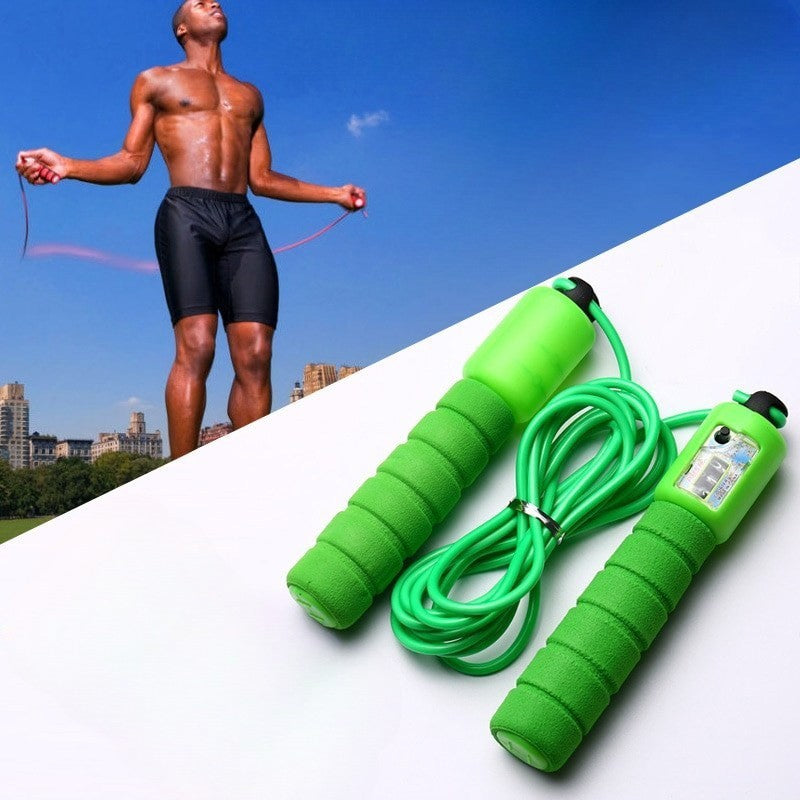Digital Skipping Rope – Adjustable Jump Rope for Cardio Training