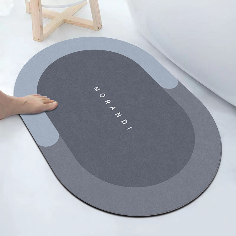 Quick-Drying Floor Mat – Non-Slip and Soft for Bathroom Use