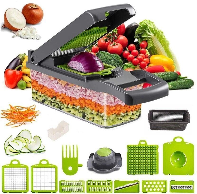 15-in-1 Vegetable Slicer Set – Grater, Cutter and Separator