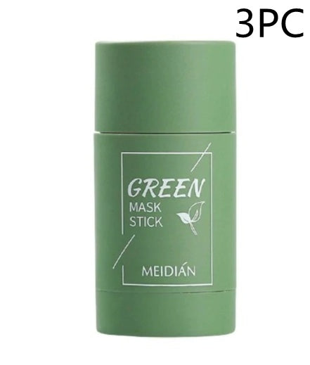 Green Tea and Eggplant Clay Mask – Deep Cleanse and Acne Control