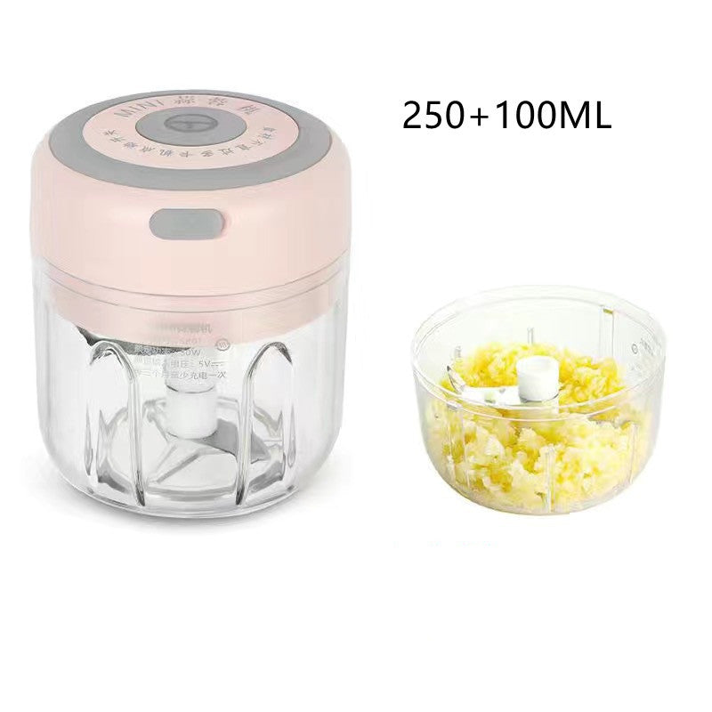 Mini Electric Garlic Chopper – USB Rechargeable for Quick Food Prep
