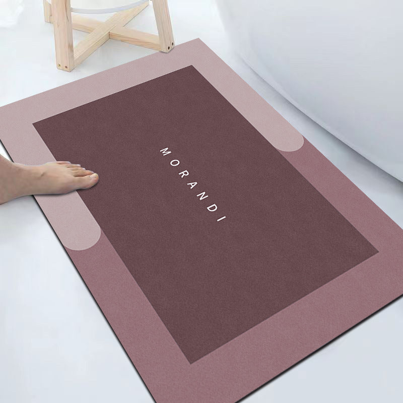 Quick-Drying Floor Mat – Non-Slip and Soft for Bathroom Use
