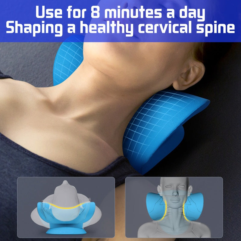 Neck Support Pillow – Ergonomic Foam Relaxation Cushion