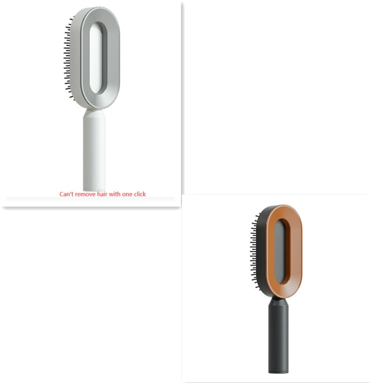 Self-Cleaning Hair Brush – Anti-Static and Scalp-Friendly Design