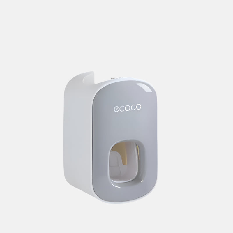 Toothpaste Holder Set – Wall Mount with Dispenser and Storage Cups