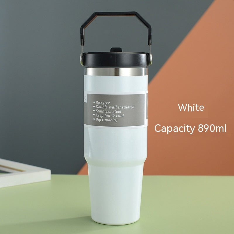 Stainless Steel Travel Tumbler – Insulated Bottle for Coffee and Water